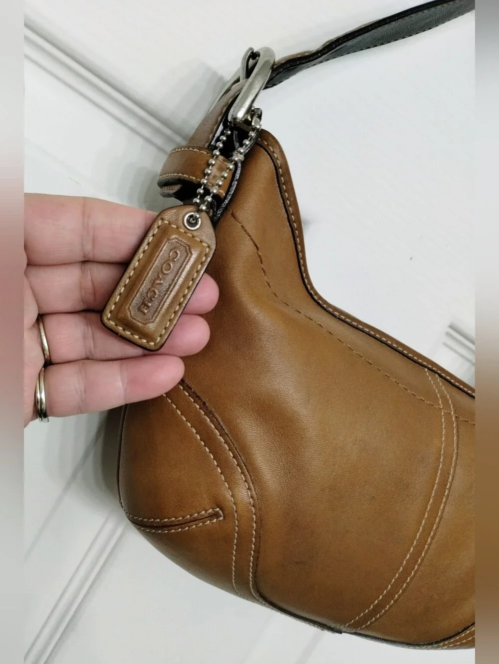 Coach Soho Mini Vintage Y2K With Coach Wallet & Coach Bag Charm 3 Pc. Set - Picture 7 of 16